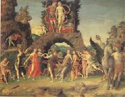 Andrea Mantegna Mars and Venus Known as Parnassus (mk05) oil painting artist